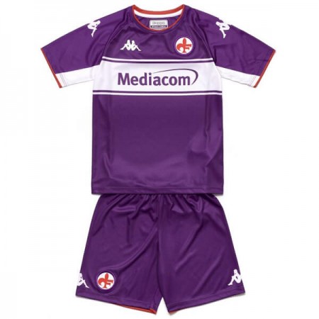 Billiga Fotbollströjor ACF Fiorentina Barn Hemma tröja 2021/22 Kortärmad 